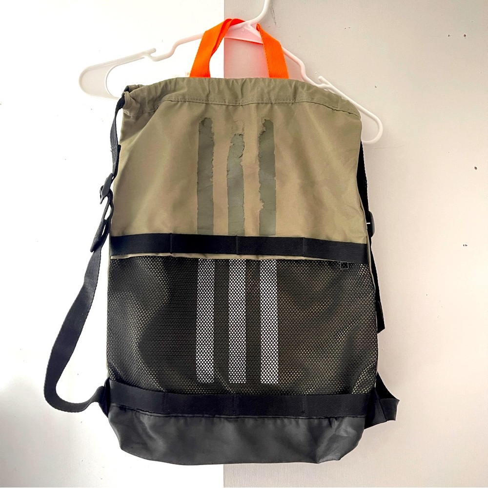 adidas men’s sports sackpack green black